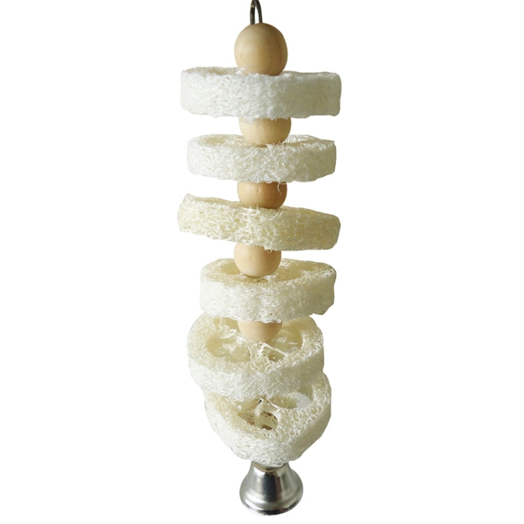 Parrot Squirrel Pet Loofah Bite Molar String Toy
