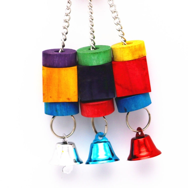 Parrot Pet Bird Wooden Rattan Ball Twist String Bite Toy