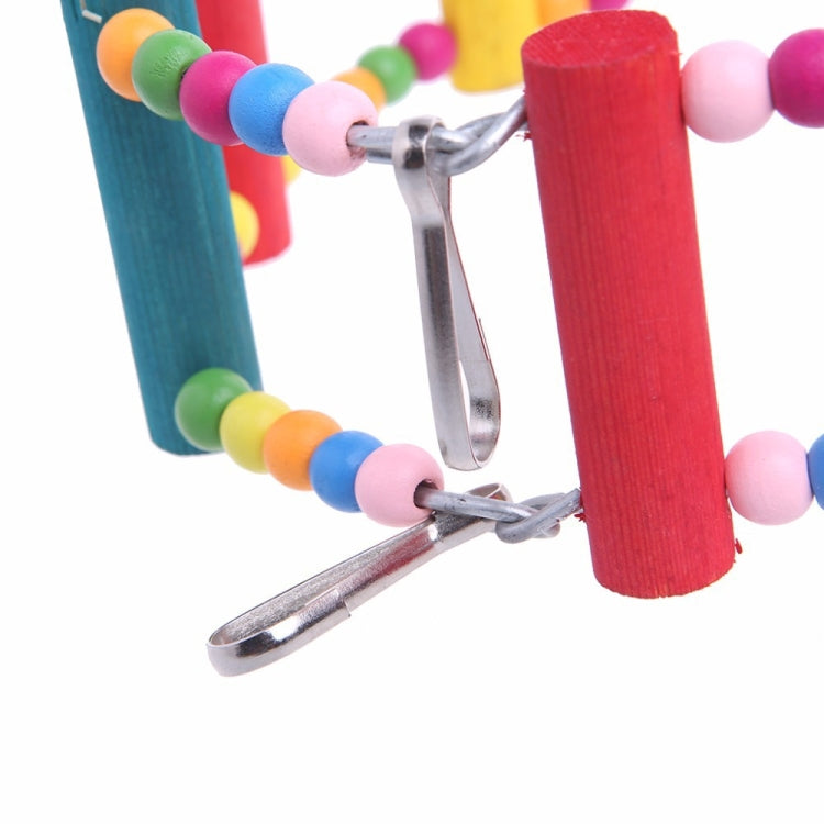Parrot Bird Arch Climbing Swing Wheel Ring Toy, Size:Diameter 22cm