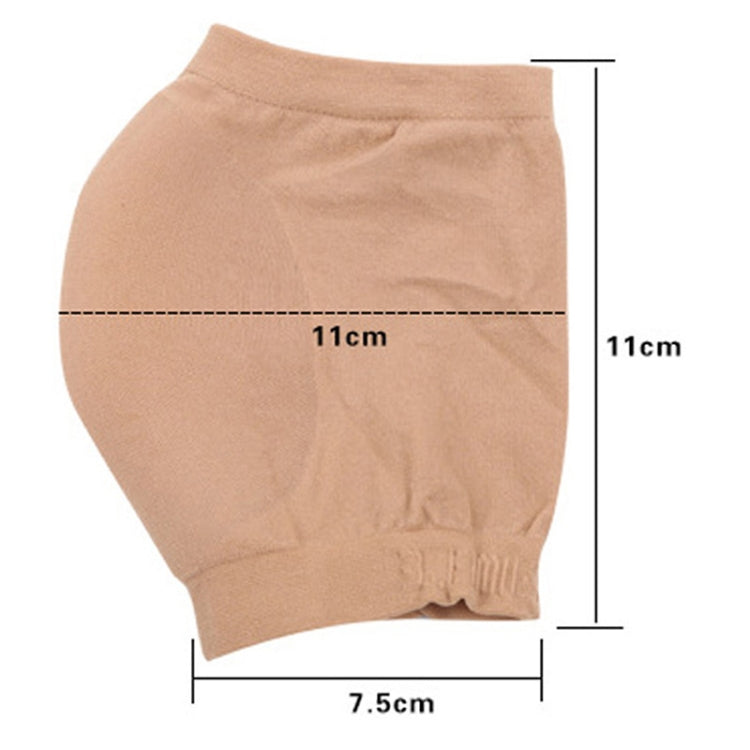 Winter Anti-cracking Silicone Moisturizing Heel Socks, One Pair, Size:L Code (42-46)