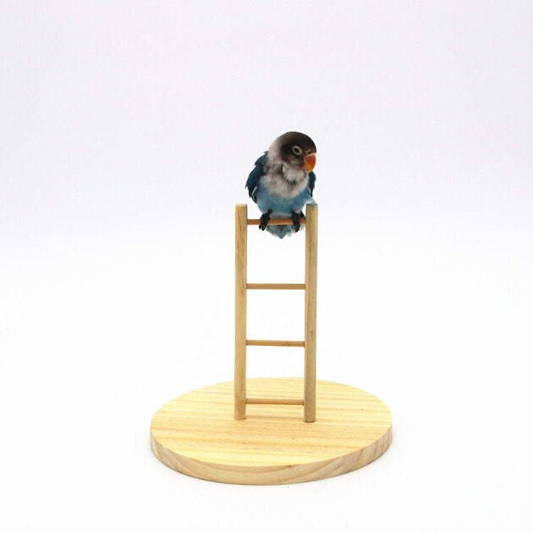 Hamster Parrot Bird toy Training Ladder Standing Bar Bird Ladder, Specification: 4 Ladder