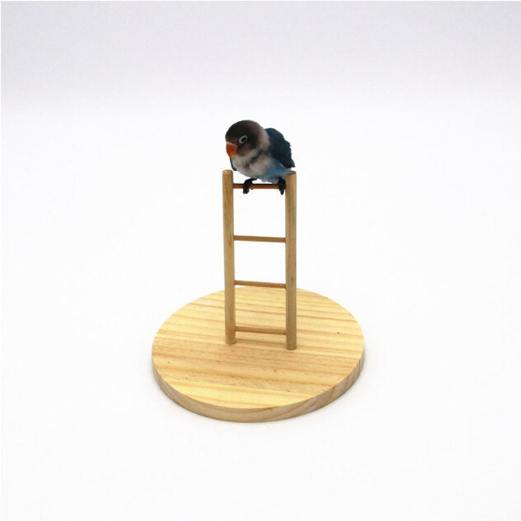 Hamster Parrot Bird toy Training Ladder Standing Bar Bird Ladder, Specification: 4 Ladder