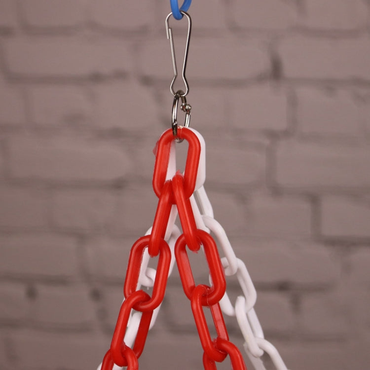 Manual Bird Parrot Toy Swing Braid Hammock Suspension Bridge, Specification:  18x18cm