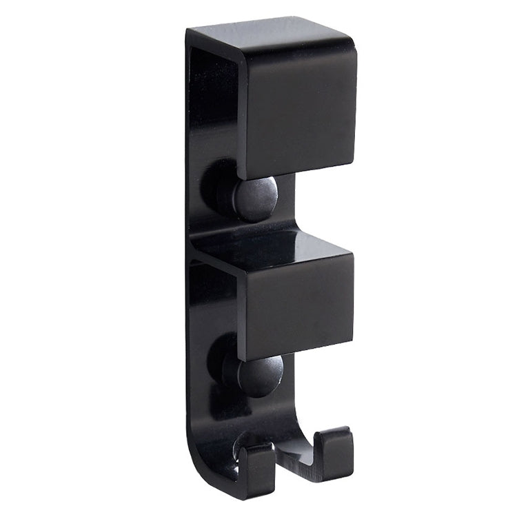 2 PCS Space Aluminum Washbasin Clip Wall Mount Bathroom Basin Hook