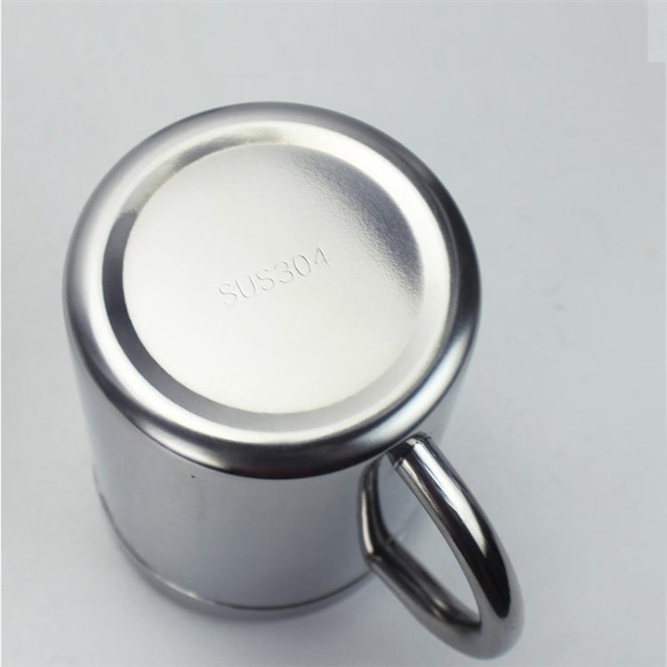 304 Stainless Steel Double Insulation Coffee Drink Milk Water Mugs Durable Drinking Cup with Lid 400ml