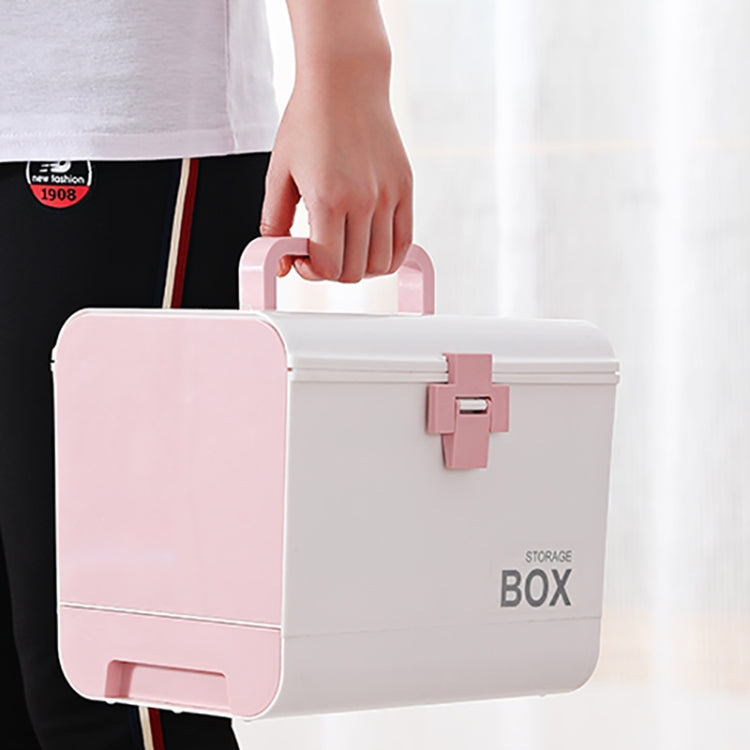 Multi-layer Storage Organizer Medicine Box Portable First Aid Kits Case