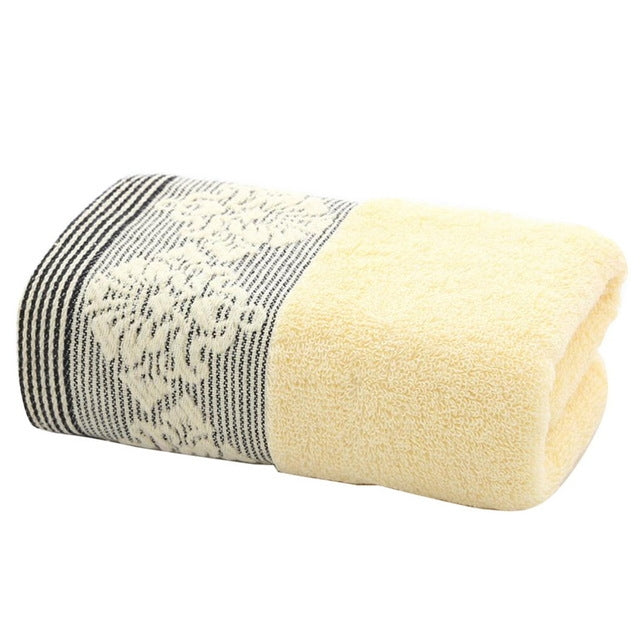Absorbent Towel Face Towel Bathroom Thick Soft Cloth Wipe Towel, Size: 35x75cm