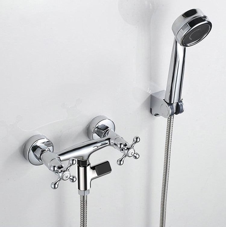 LED Display Celsius Water Temperature Meter Monitor Electricity Shower Thermometer 360 Degrees Rotation Flow Self Generating Temperature Gauge(Silver)