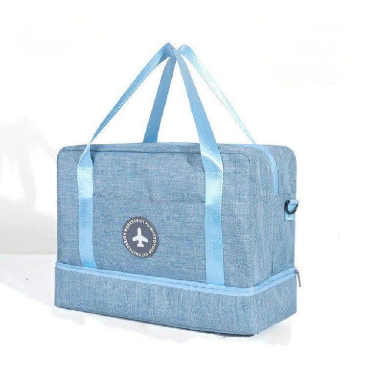 Oxford Dry Wet Separation Storage Bag Travel Storage Bag Large Capacity Handbag