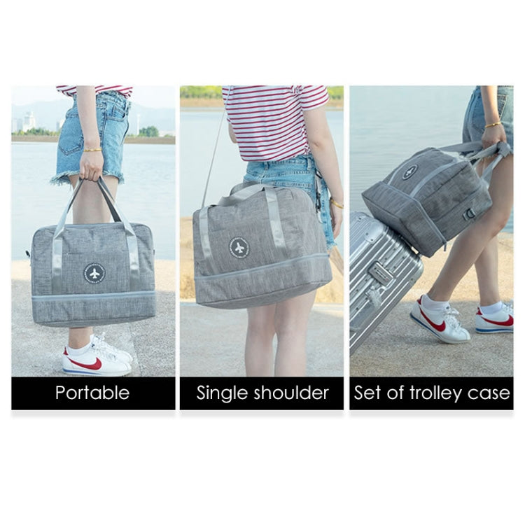 Oxford Dry Wet Separation Storage Bag Travel Storage Bag Large Capacity Handbag