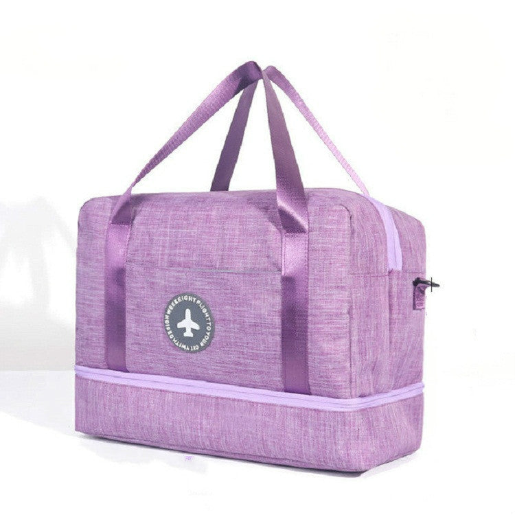Oxford Dry Wet Separation Storage Bag Travel Storage Bag Large Capacity Handbag