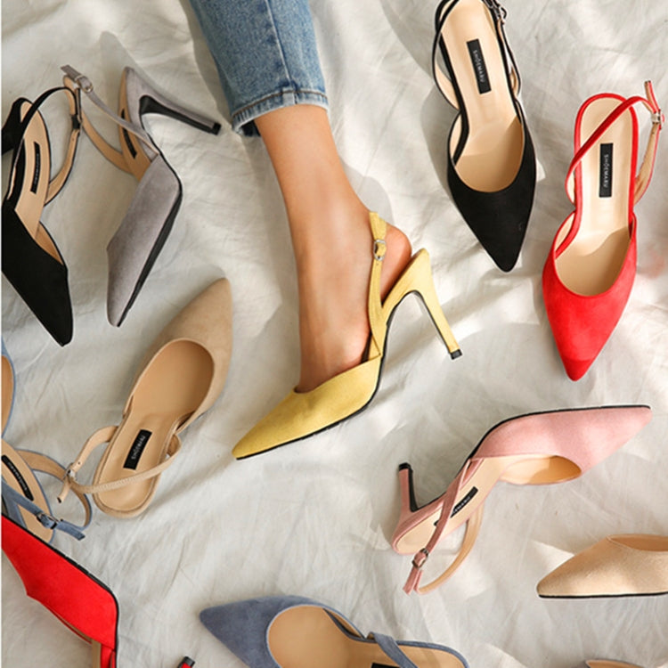 Women Sandals Party Shoes Summer Pumps High Heels, Size:36