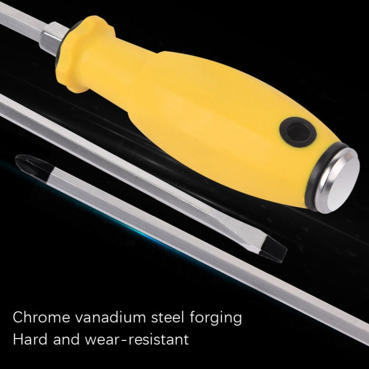 3 PCS Chrome Vanadium Steel Percussion Screwdriver, Specification: 6.3x200mm 4inch Phillips