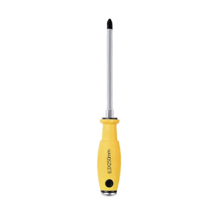 3 PCS Chrome Vanadium Steel Percussion Screwdriver, Specification: 6.3x250mm 6inch Phillips