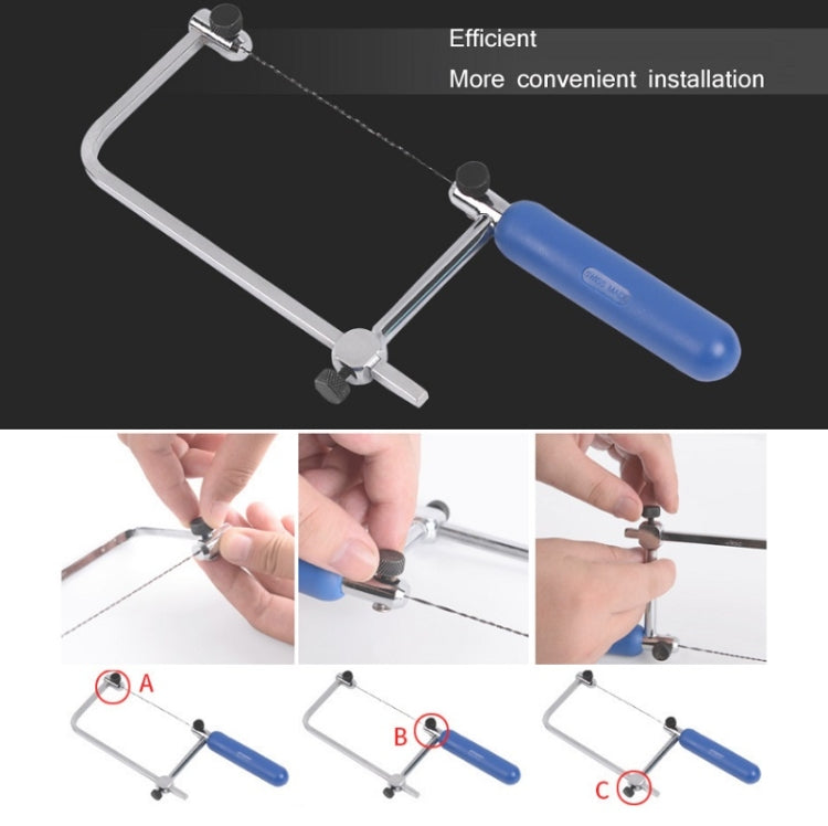 Woodworking U-Shaped Saw Manual Wire Drawing Saw, Specification: Large 500 U-shaped Saw