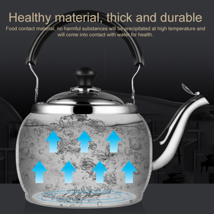 Stainless Steel Kettle Extra Thick Whistle Burning Kettle Home Teapot Large Capacity