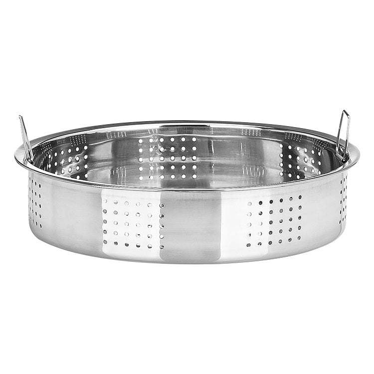 Stockpot Food Grade Material Souppot with Steamer Grid, Specification: 26cm