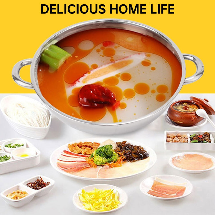 Stainless Steel Hot Pot Pot Home Double Bottom Soup Pot Multi-function Cooking Pot