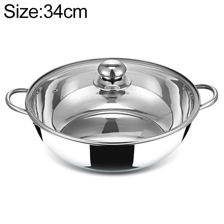 Stainless Steel Hot Pot Pot Home Double Bottom Soup Pot Multi-function Cooking Pot