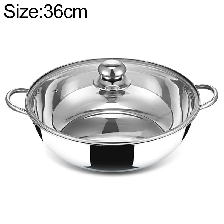 Stainless Steel Hot Pot Pot Home Double Bottom Soup Pot Multi-function Cooking Pot