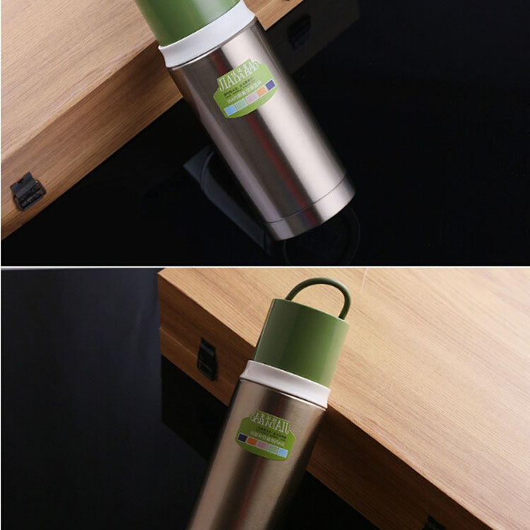 Portable Car Student Child Business Tea Insulation Cold Stainless Steel Vacuum Flask, Capacity: 300-400ml
