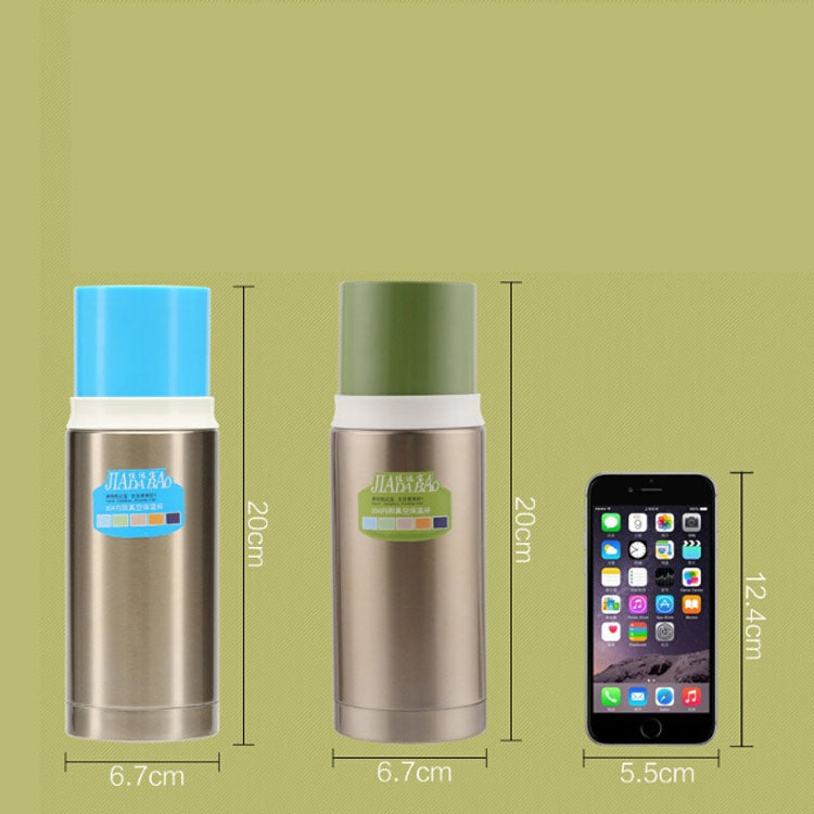 Portable Car Student Child Business Tea Insulation Cold Stainless Steel Vacuum Flask, Capacity: 300-400ml