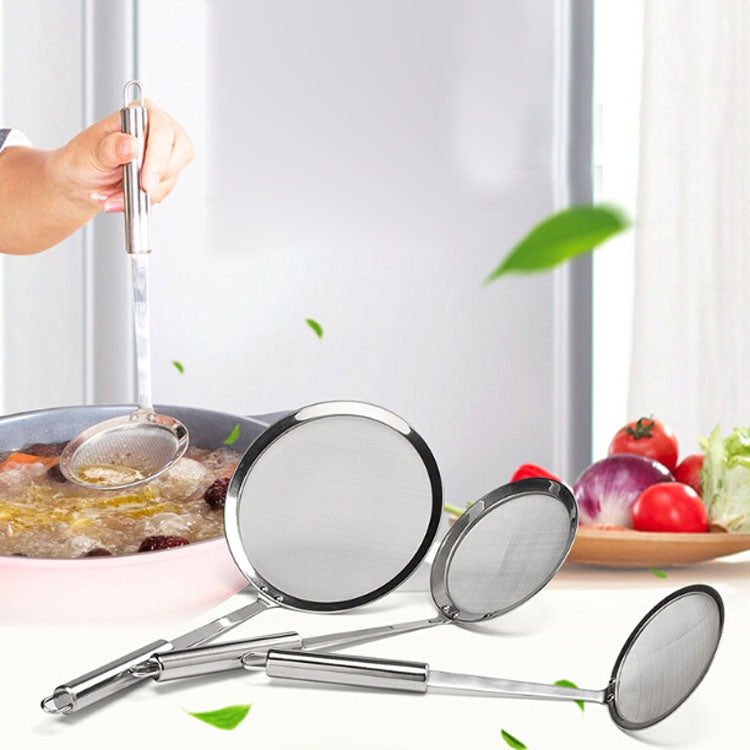 Stainless Steel Fruit Juice Soy Milk Oil Case Hot Pot Flour Dregs Filter Grease Leak, Specification: 16cm