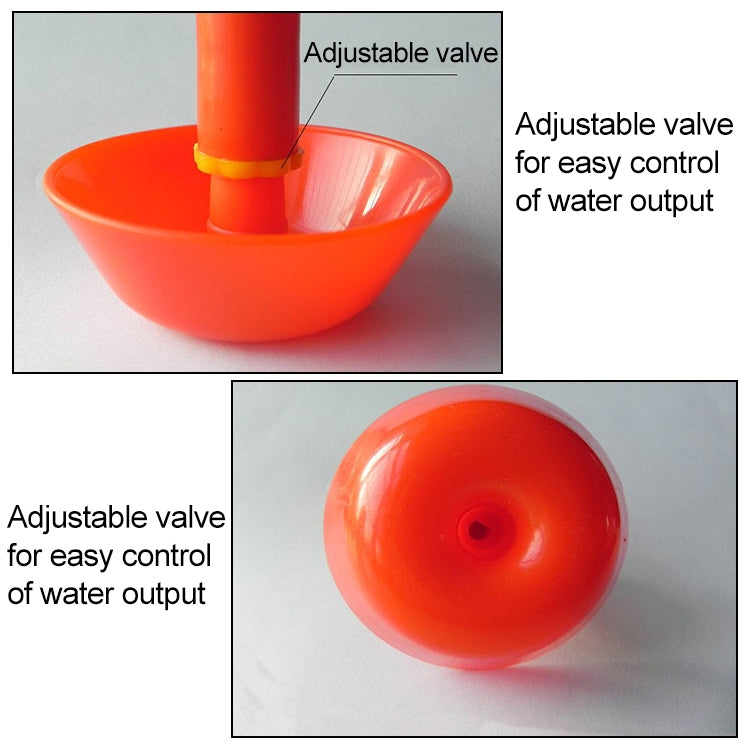 2 PCS Automatic Drinking Bowl, Animal Husbandry Equipment for Chicken Duck Goose Pigeon, Product specifications:  Adjustable