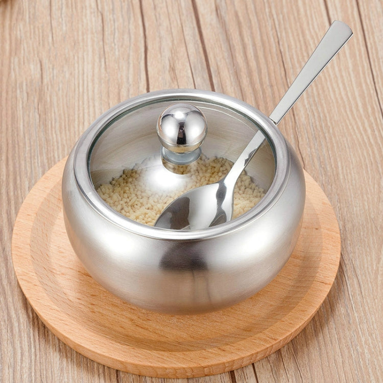 Stainless Steel Seasoning Jar Set Home Kitchen Seasoning Box Combination, Specification:  Tomato Spice Jar Medium