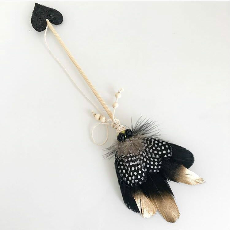 Wooden Arrow Feather Pendant Game Tent Decoration