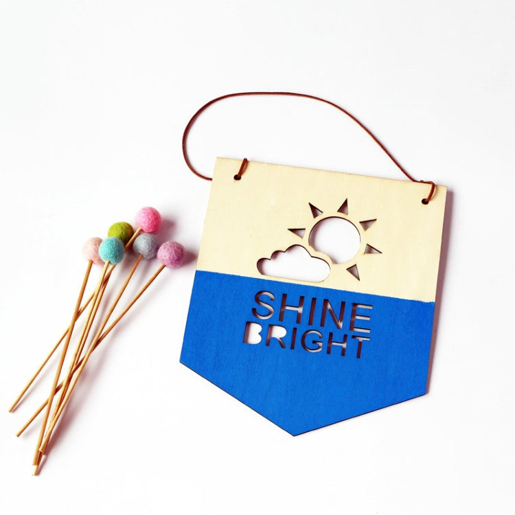 Home Inspirational Indications Wood Chips Listing Wall Decoration Children Room Photography Props