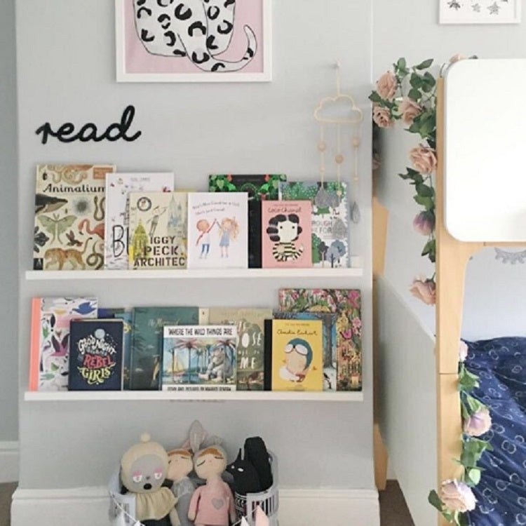Acrylic Letter Wall Stickers Children Clothing Store Children Room Decoration Props, Specification:Read
