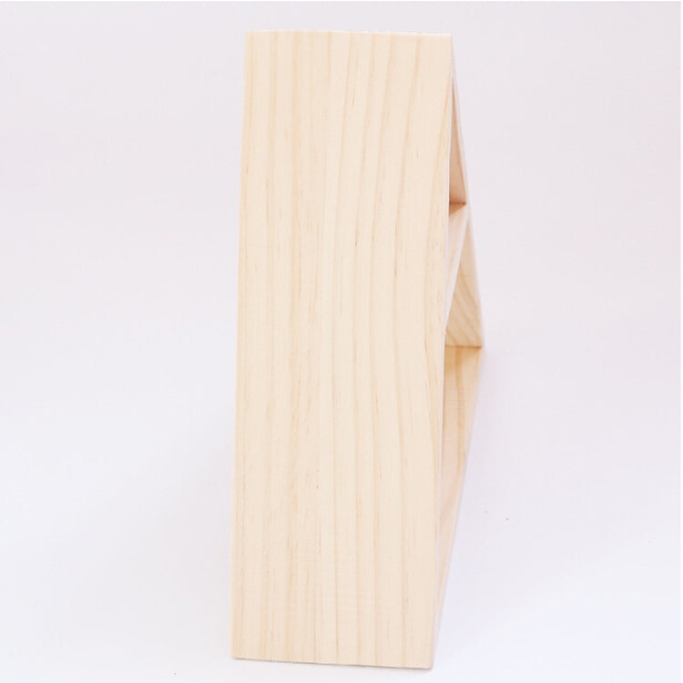 Wooden Simple Wood Triangle Frame Rack Wall Decoration Frame
