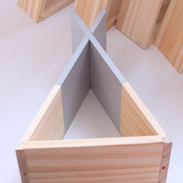 Wooden Tent Partition Rack Children Room Model Room Wall Decoration