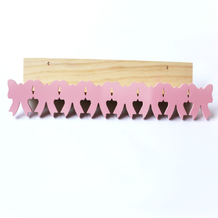 Bow Solid Wood Shelf Partition Children Room Children Clothing Store Wall Decoration