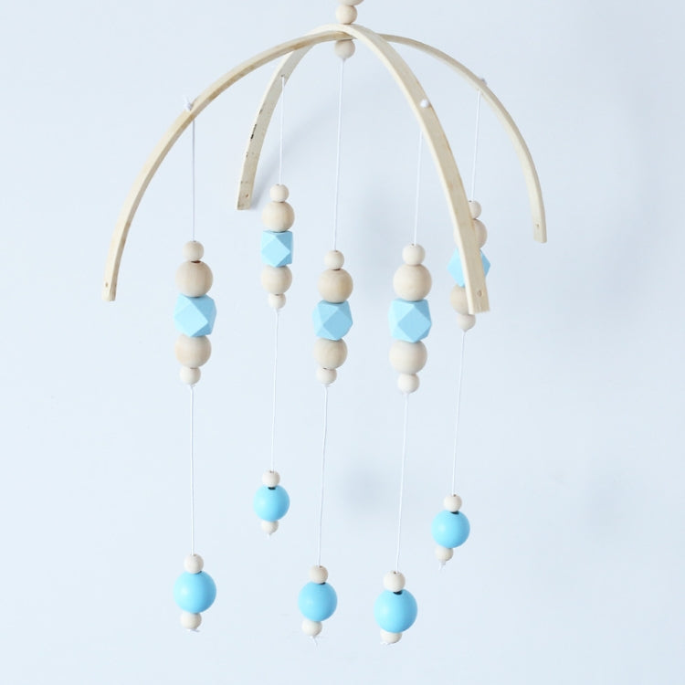 Home Wooden Beads Wind Chime Bed Bell Children's Room Decoration Bed Account with Photography Props