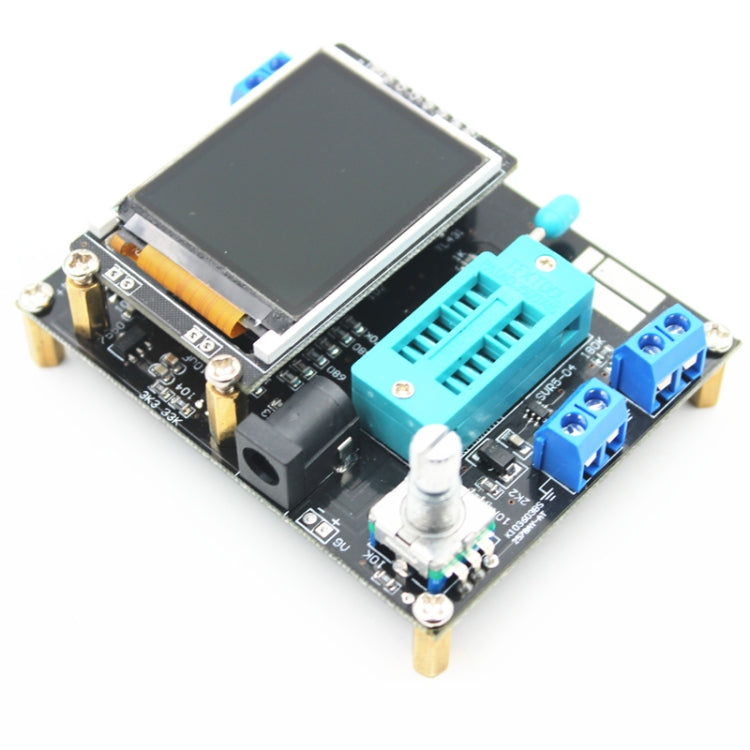 GM328 Transistor Tester Frequency Tester, Style:Black Russian