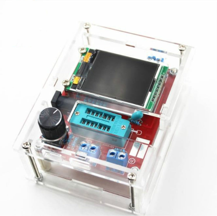 GM328 Transistor Tester Frequency Tester, Style:Black Russian
