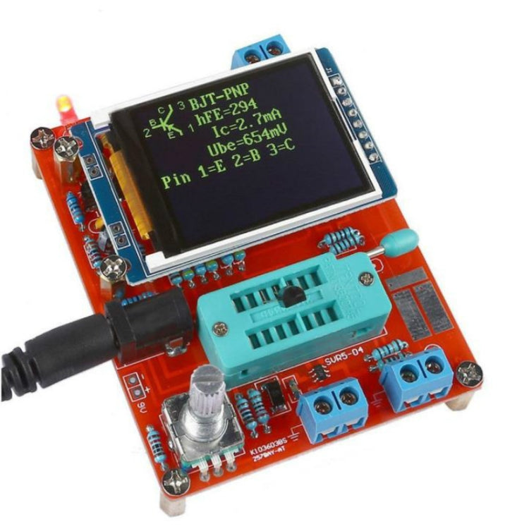 GM328 Transistor Tester Frequency Tester, Style:Black Russian