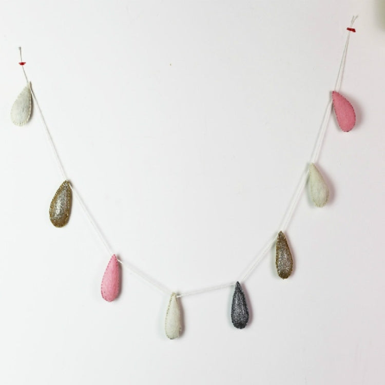Felt Raindrop Wall Hangings Children Room Children Clothing Store Photography Props