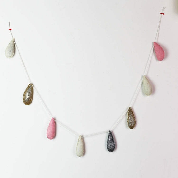 Felt Raindrop Wall Hangings Children Room Children Clothing Store Photography Props