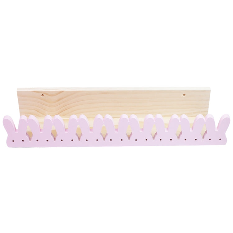 Rabbit Shape Solid Wood Bookshelf Shelf Partition Children Room Children Clothing Store Wall Decoration