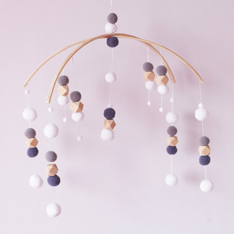 Ball Wind Chime Bed Bell Crib With Children Room Decoration Props Fun Toys, Size: 38x100cm