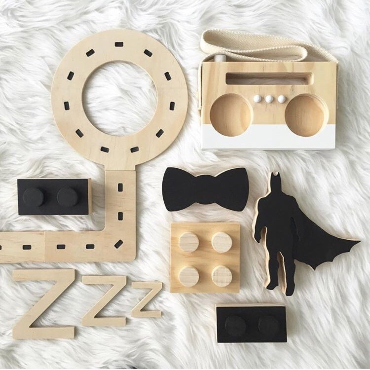 Simple Log Recorder Hanging Children Room Children Clothing Store Decorative Photography Props
