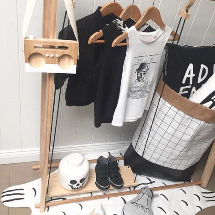 Simple Log Recorder Hanging Children Room Children Clothing Store Decorative Photography Props