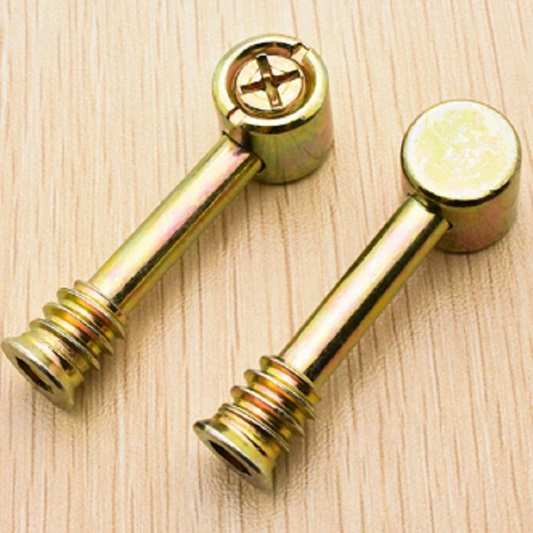 10 PCS Thicken Four-in-one Screw Nut Assembly Wardrobe Bed Hardware Accessories