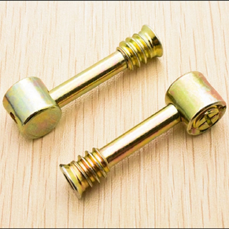 10 PCS Thicken Four-in-one Screw Nut Assembly Wardrobe Bed Hardware Accessories