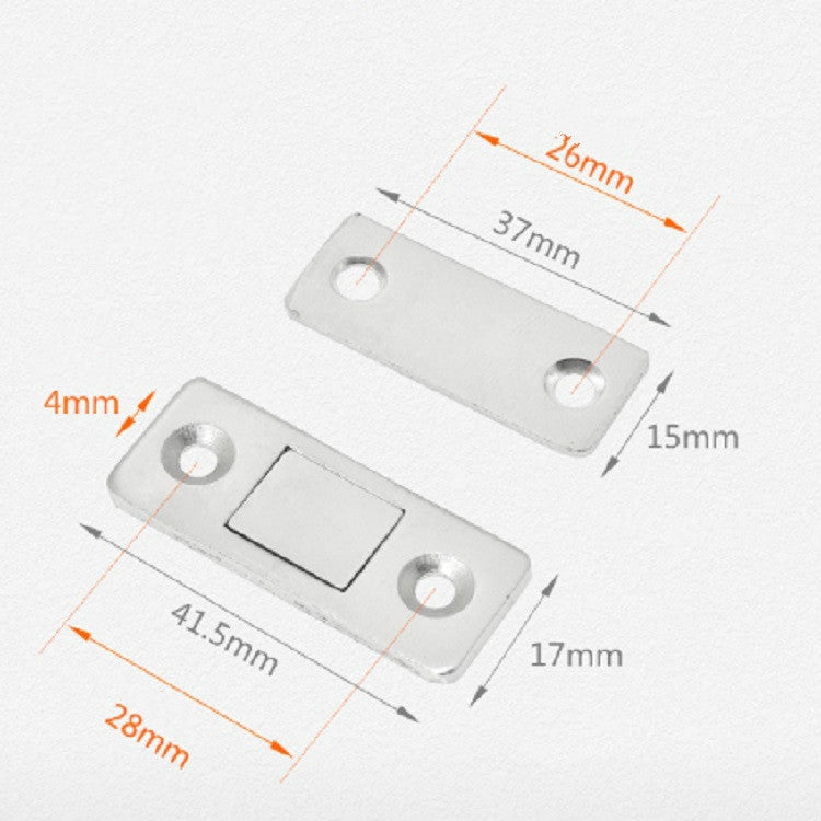 Ultra-thin Stealth Cabinet Kitchen Door Strong Magnetic Magnet Sliding Door