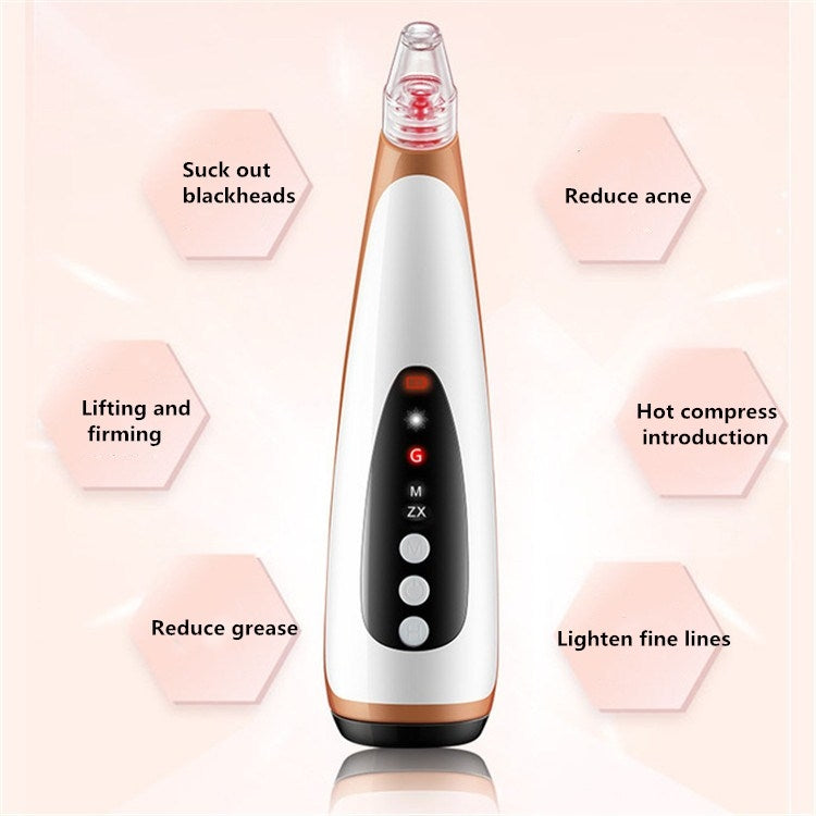 Electric Pore Cleaning Instrument Hot Compress To Export Acne Removing Blackhead Beauty Instrument
