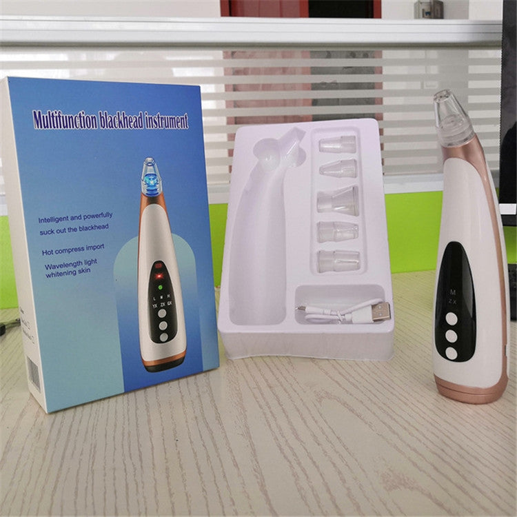 Electric Pore Cleaning Instrument Hot Compress To Export Acne Removing Blackhead Beauty Instrument